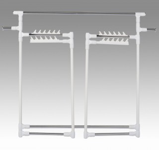 Metal bar Folding Clothes Stand - SA119 | Foldable